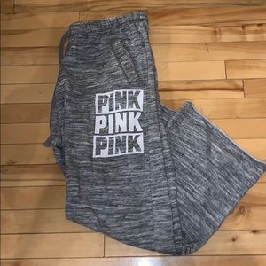 Pink sweatpants